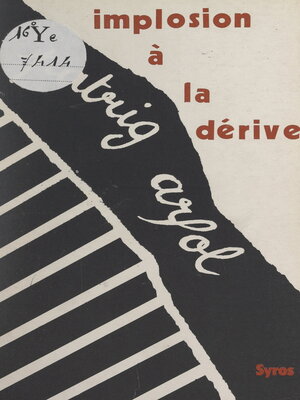 cover image of Implosion à la dérive
